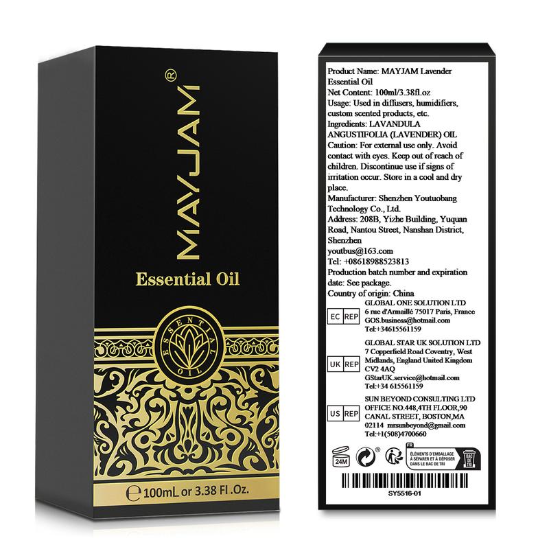 MAYJAM 100ML Glass Bottle Essential Oil, Scented Oils for Airfreshener, Home Fragrance, Perfume, Household, House Smell Good Products, Scent Gift