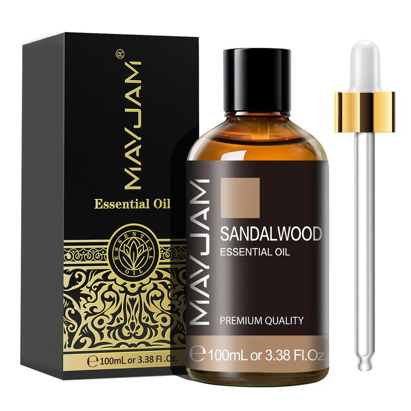 MAYJAM 100ML Glass Bottle Essential Oil, Scented Oils for Airfreshener, Home Fragrance, Perfume, Household, House Smell Good Products, Scent Gift