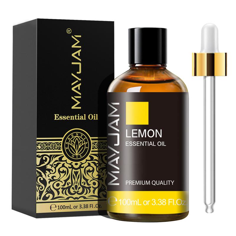MAYJAM 100ML Glass Bottle Essential Oil, Scented Oils for Airfreshener, Home Fragrance, Perfume, Household, House Smell Good Products, Scent Gift