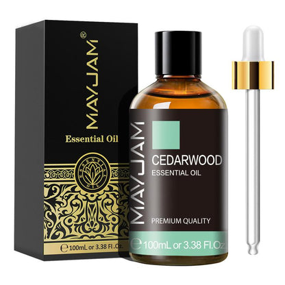 MAYJAM 100ML Glass Bottle Essential Oil, Scented Oils for Airfreshener, Home Fragrance, Perfume, Household, House Smell Good Products, Scent Gift