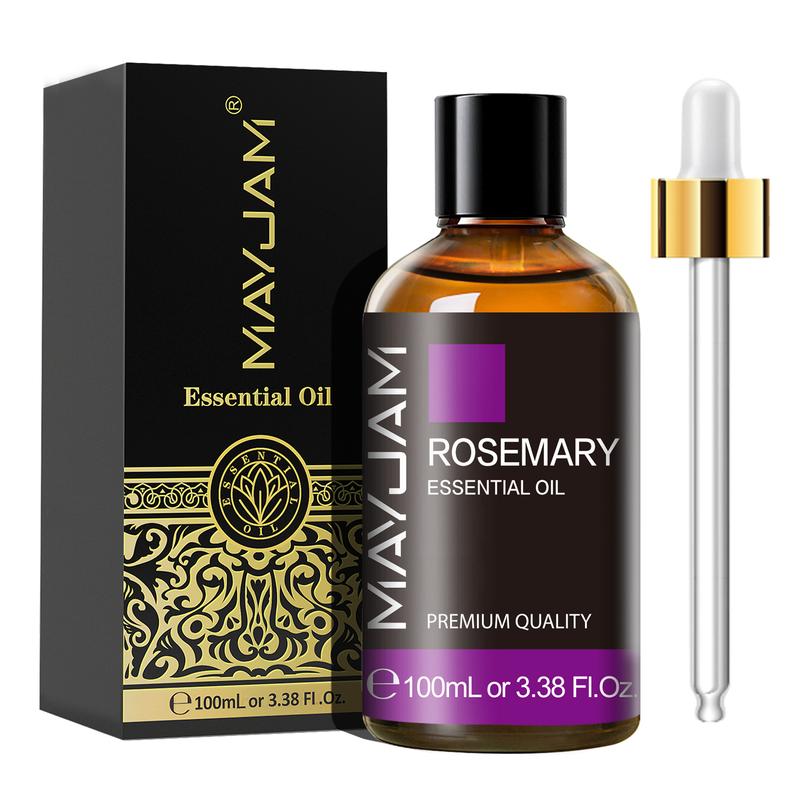 MAYJAM 100ML Glass Bottle Essential Oil, Scented Oils for Airfreshener, Home Fragrance, Perfume, Household, House Smell Good Products, Scent Gift