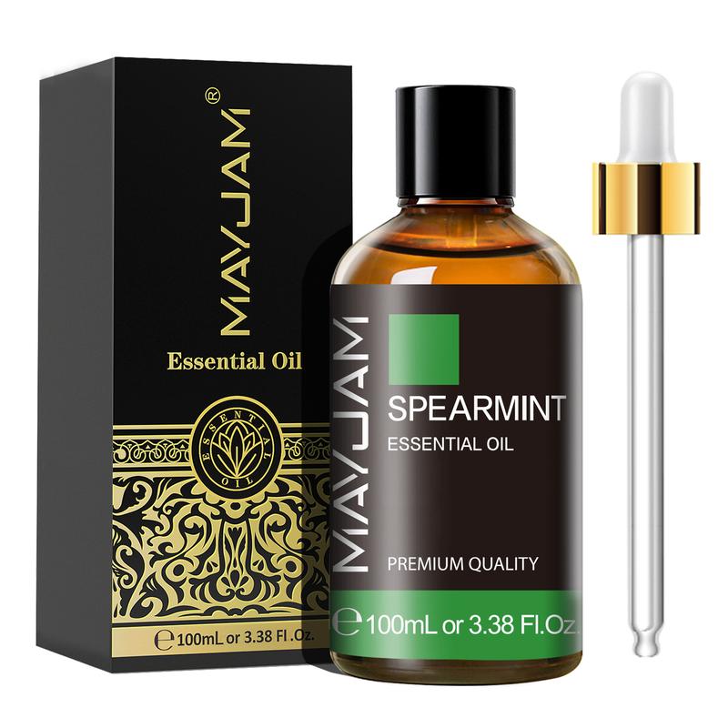 MAYJAM 100ML Glass Bottle Essential Oil, Scented Oils for Airfreshener, Home Fragrance, Perfume, Household, House Smell Good Products, Scent Gift