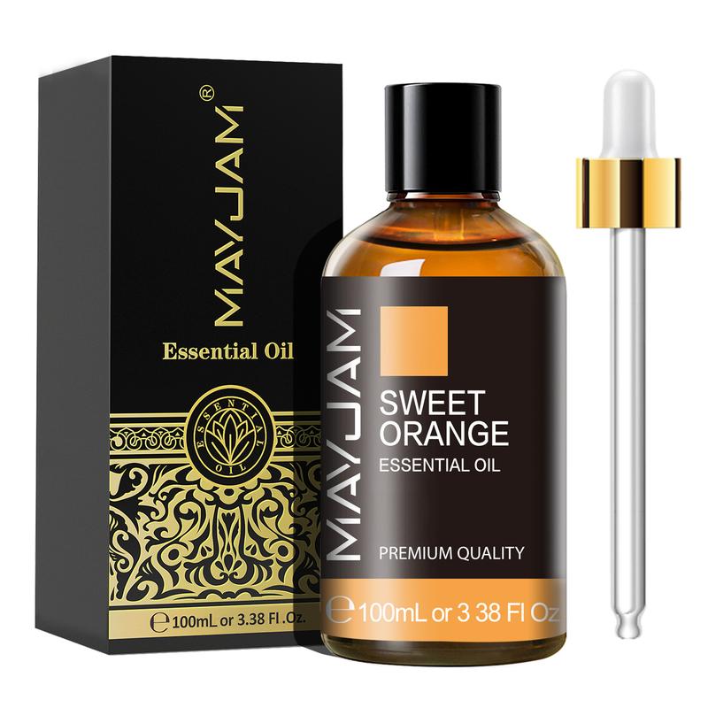 MAYJAM 100ML Glass Bottle Essential Oil, Scented Oils for Airfreshener, Home Fragrance, Perfume, Household, House Smell Good Products, Scent Gift
