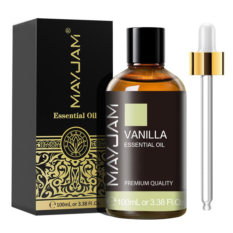 MAYJAM 100ML Glass Bottle Essential Oil, Scented Oils for Airfreshener, Home Fragrance, Perfume, Household, House Smell Good Products, Scent Gift